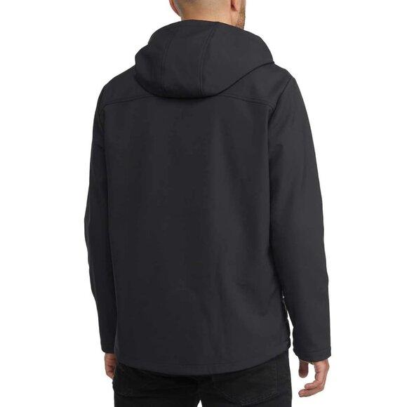 NWT Hurley Men's L Black Hybrid Puffer Softshell Jacket | Streetwear Outdoors - Picture 4 of 15